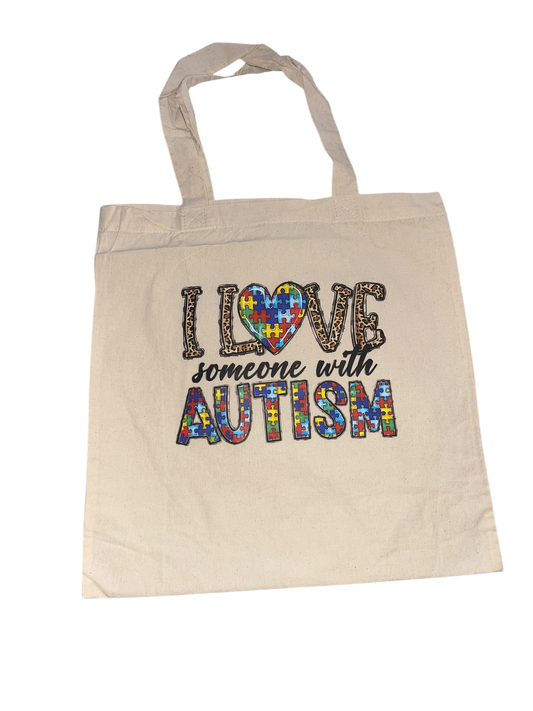 I love Someone Tote